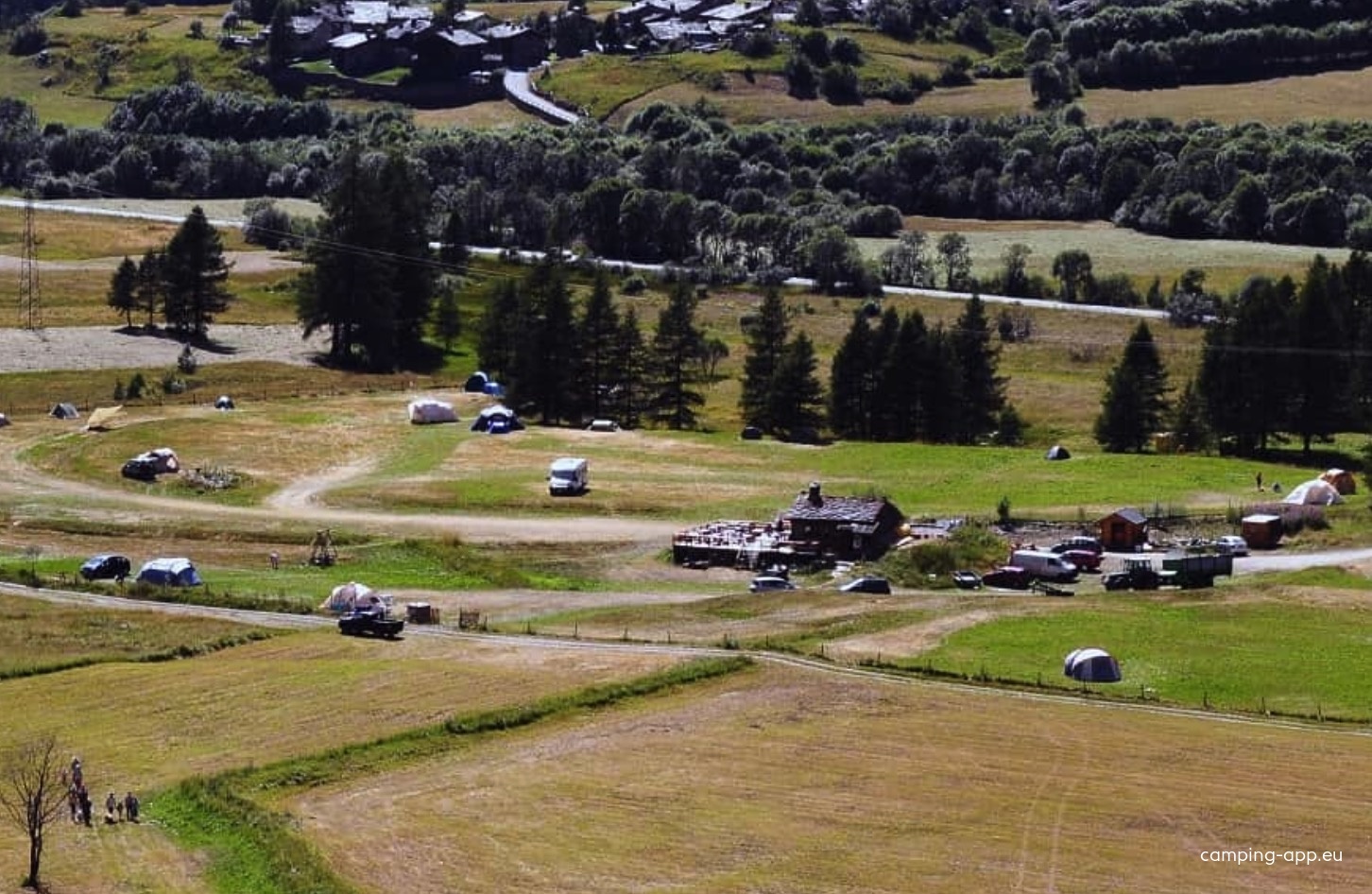 La Grange du Travérole - Restaurant et Camping — Camping in Bessans