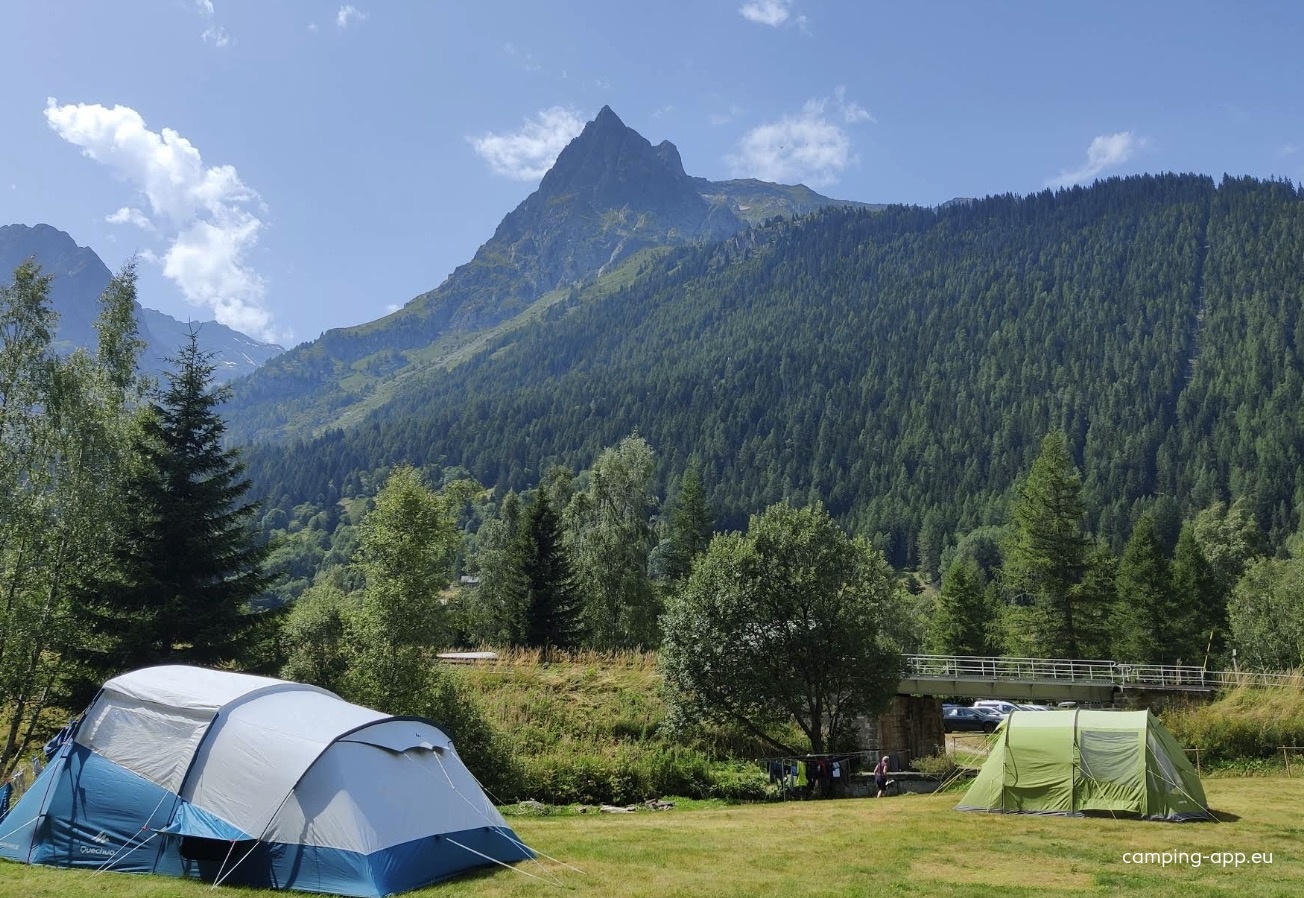 Camping des Monates — Camping Site in Vallorcine