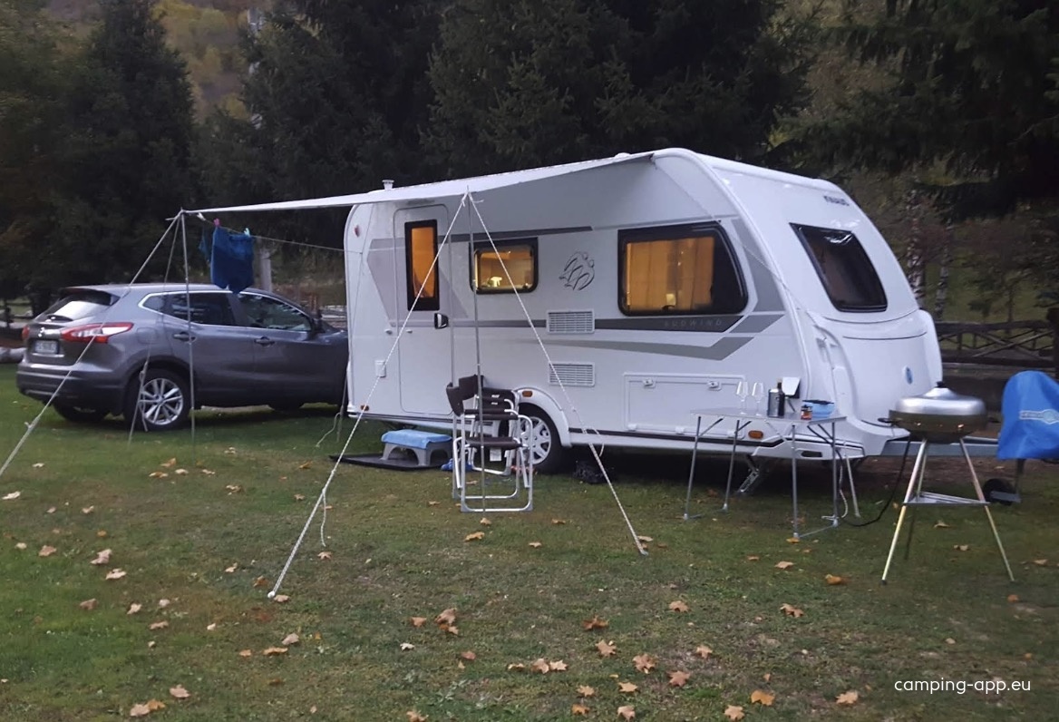 Camping Rio Strepeis — Area da campeggio in Bagni di Vinadio