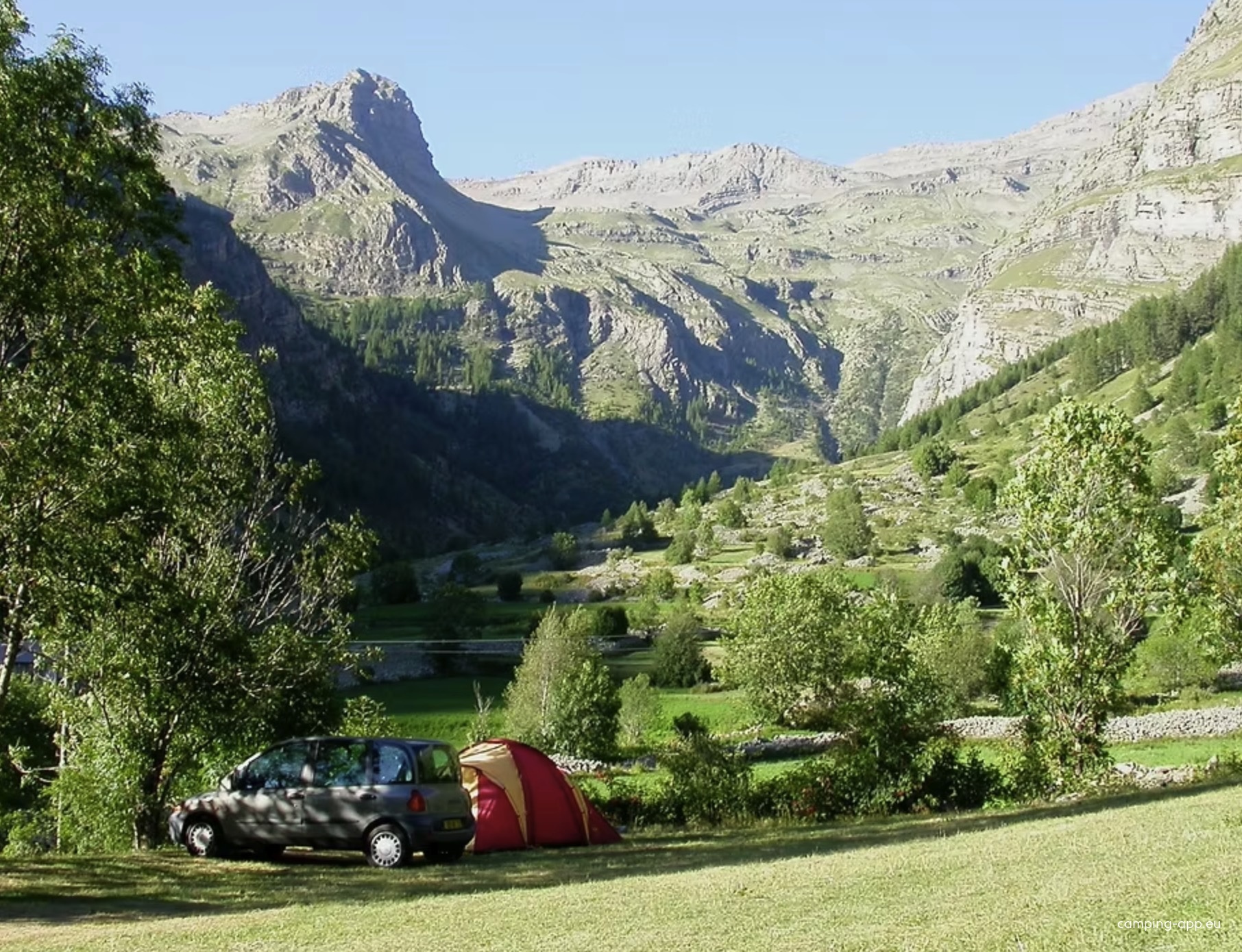 Camping — Campingplatz in Orcières