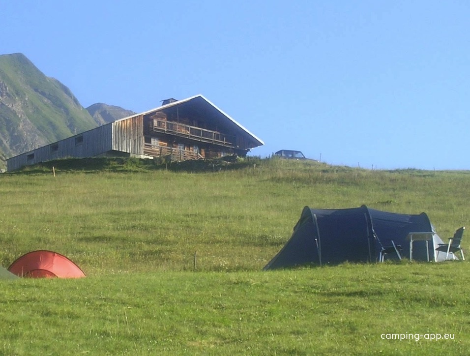 Camping en Alpage — Campingplass in La Giettaz