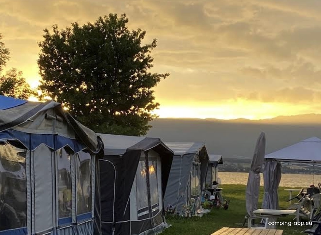 Camping d'Hermance — Campingplatz in Hermance