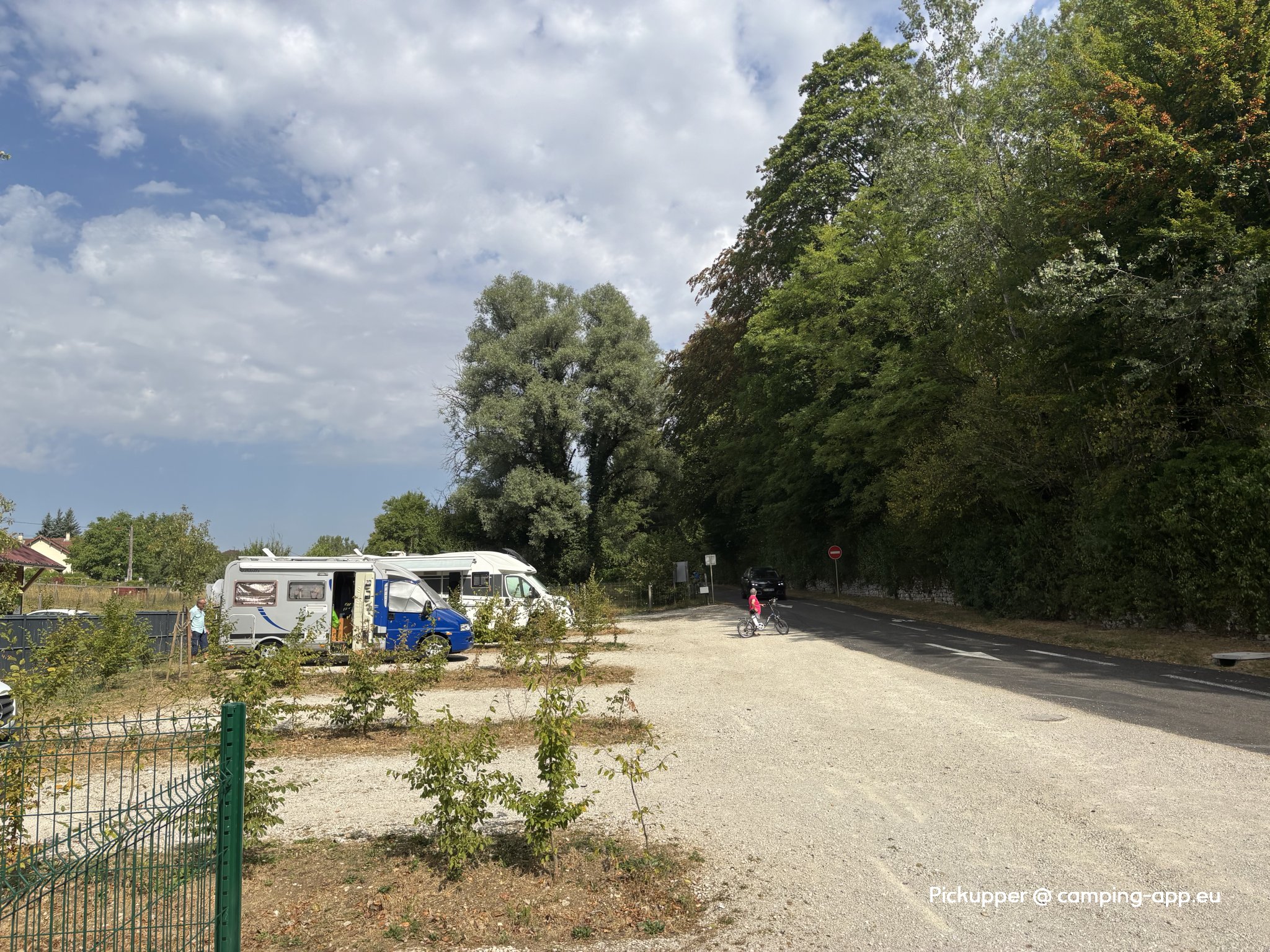 Stellplatz Pont-de-Poitte