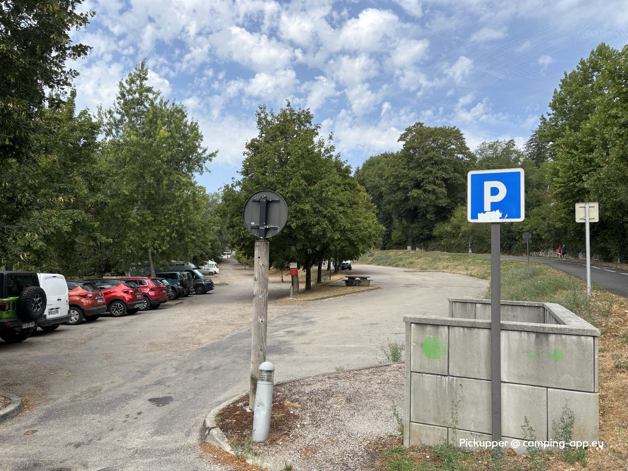 Stellplatz Pont-de-Poitte — Foto 3