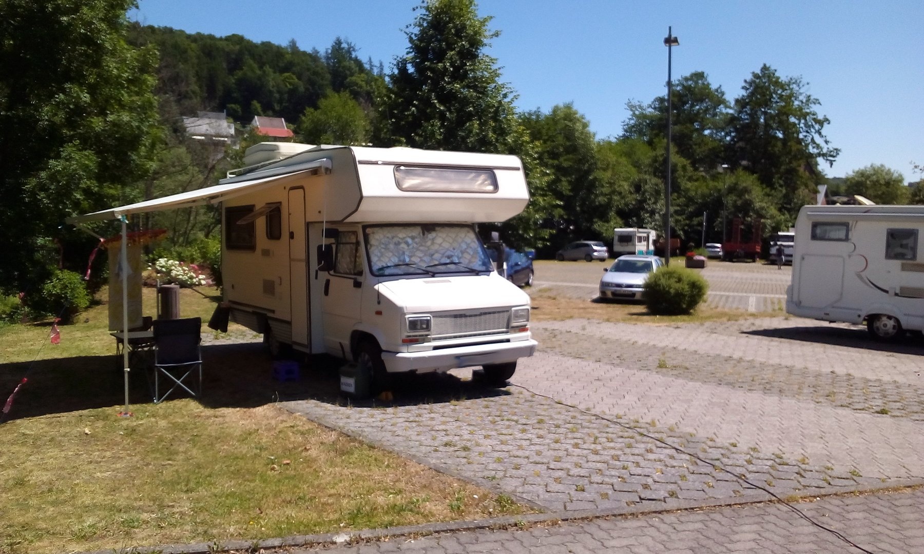 Stellplatz Herrstein — Aire camping car in Herrstein