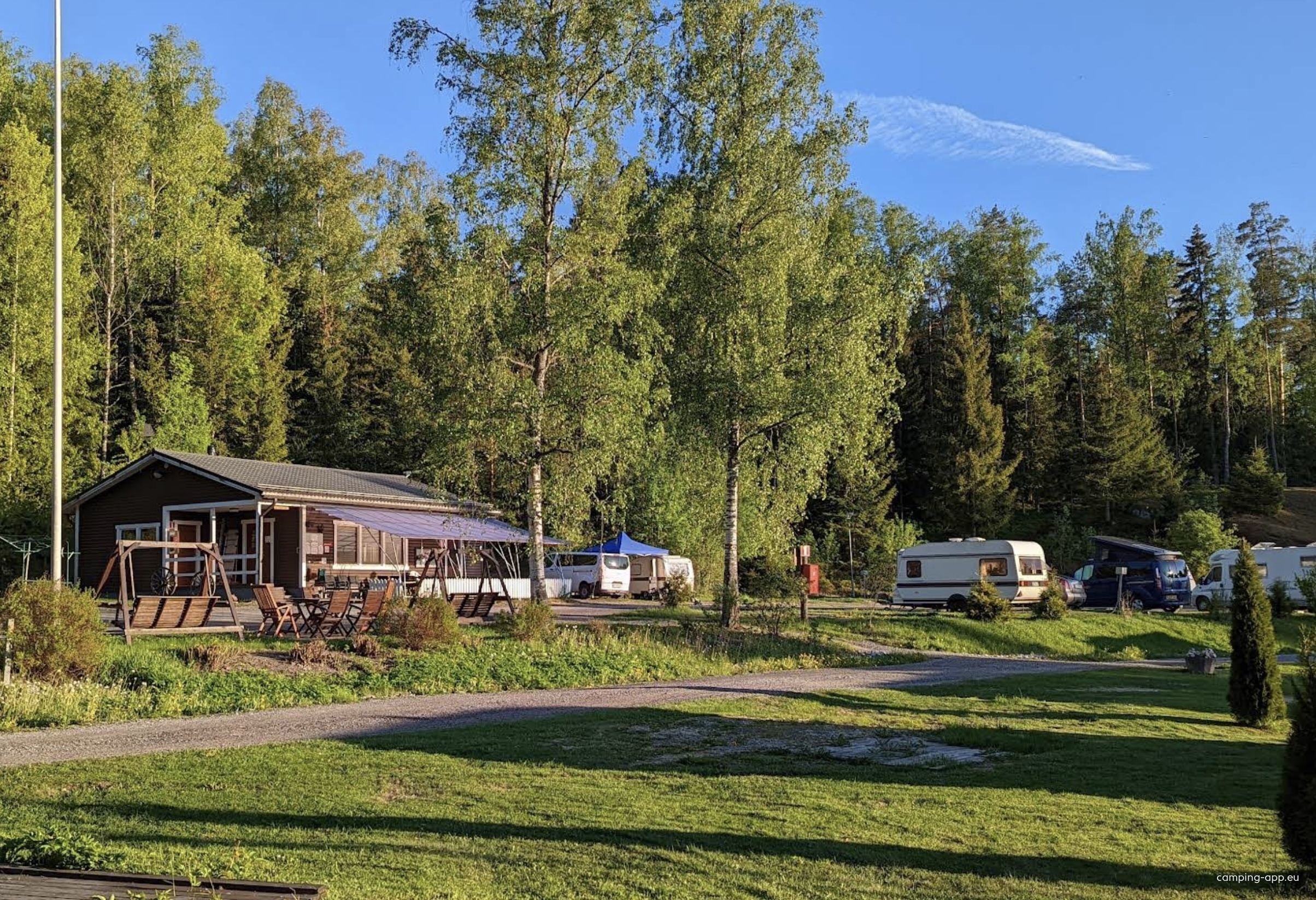 SF-Caravan Kuusisto Kaarina — Area da campeggio in Kuuslahti