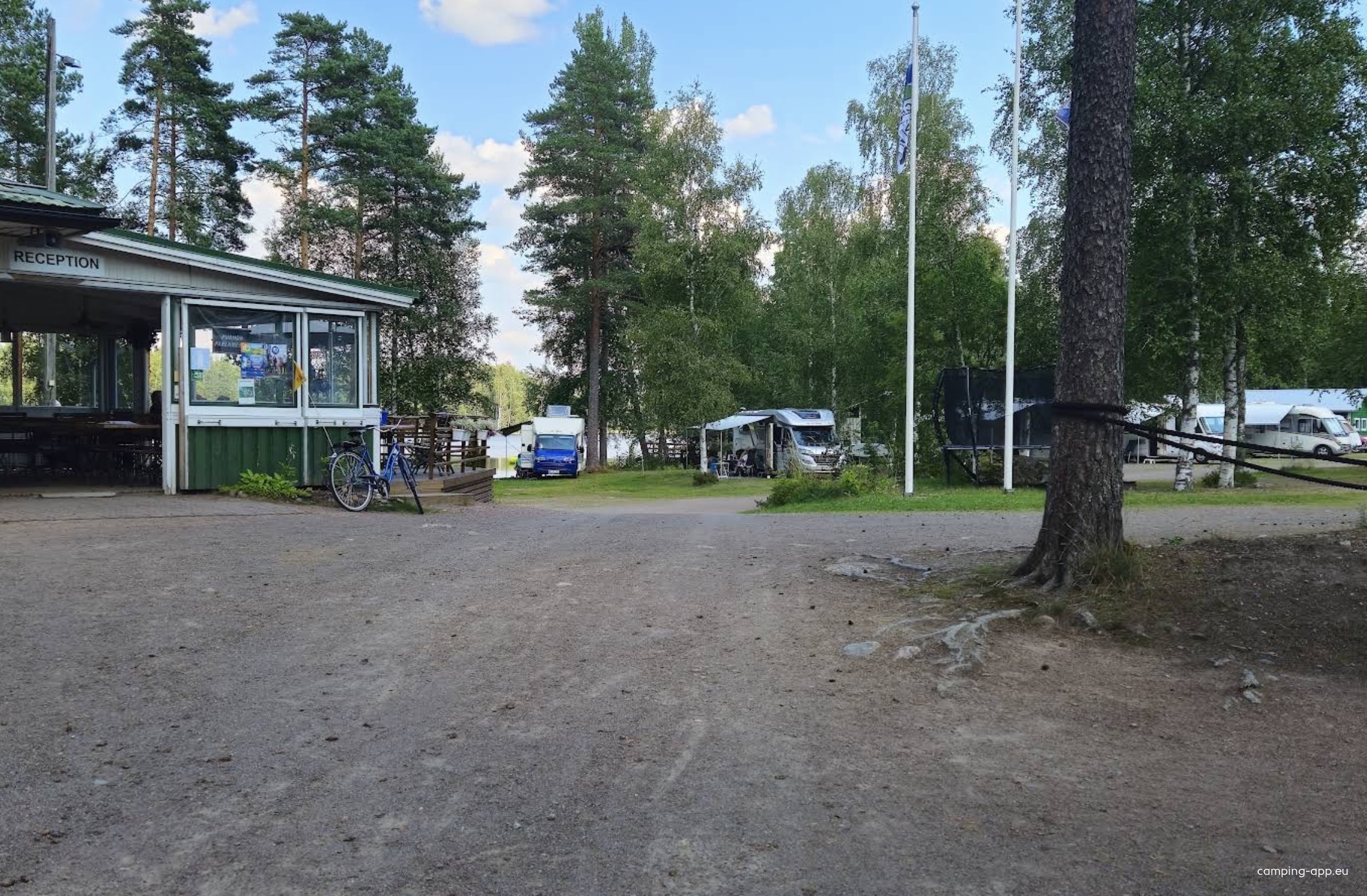SF-Caravan Purho — Kamp yeri in Pyhältö