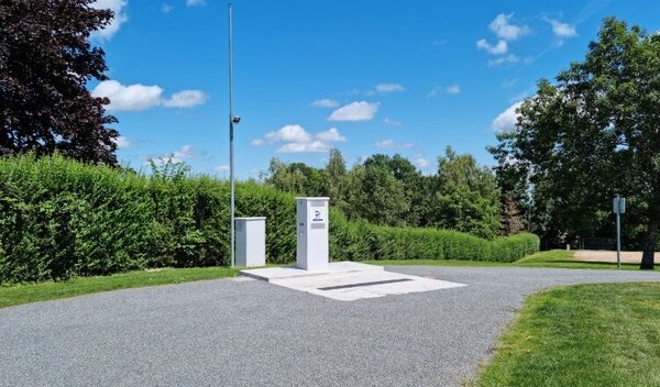 Aire de camping-car de Néris-les-Bains (Allier) — Photo 2