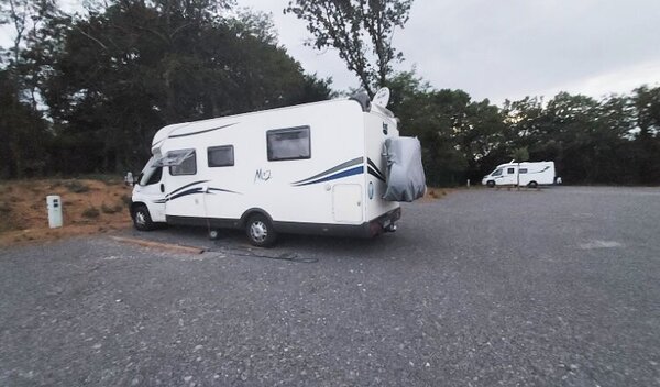 Aire de camping-car de Sampzon (Ardèche) — Photo 3