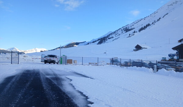 Aire de camping-car de Saint-Ferréol (Haute Savoie) — Photo 2
