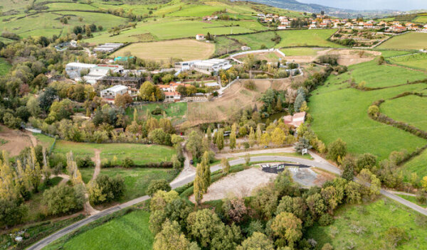 Aire de camping-car de Saint-Martin-la-Plaine (Loire) — Photo 2