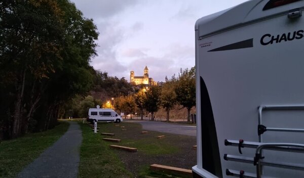 Aire de camping-car de Saint-Nectaire (Puy de Dôme) — Photo 3