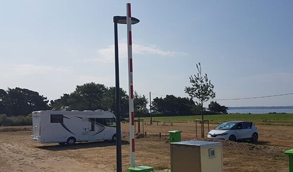 Aire de camping-car de Pénestin, Le Béchet (Morbihan) — Photo 2
