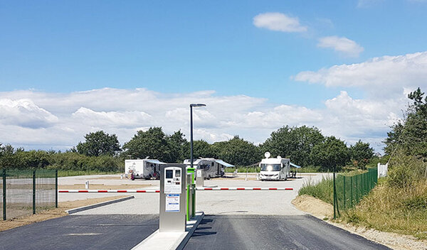 Aire de camping-car de Penestin, Salle des sports (Morbihan) — Photo 3