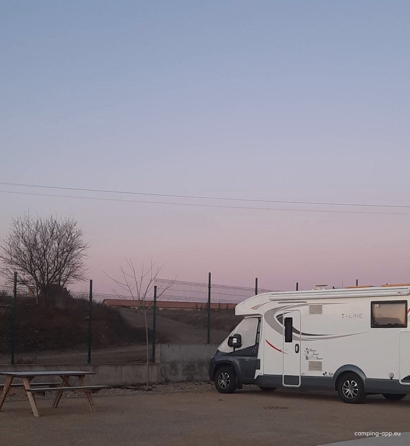 Aire de camping-car de Pobladura del Valle (Zamora) — Ställplats in Pobladura Del Valle