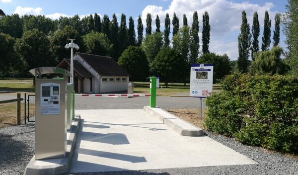Aire de camping-car de Val-Fouzon (Indre) — Photo 2