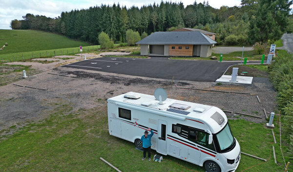 Aire de camping-car de Goulles (Corrèze) — Photo 2