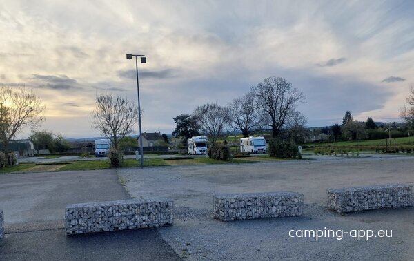 Aire de camping-car de Évaux-les-Bains (Creuse)