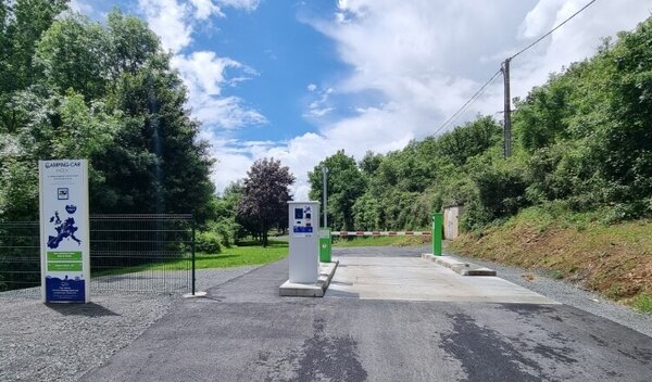 Aire de camping-car de Airvault (Deux Sèvres)