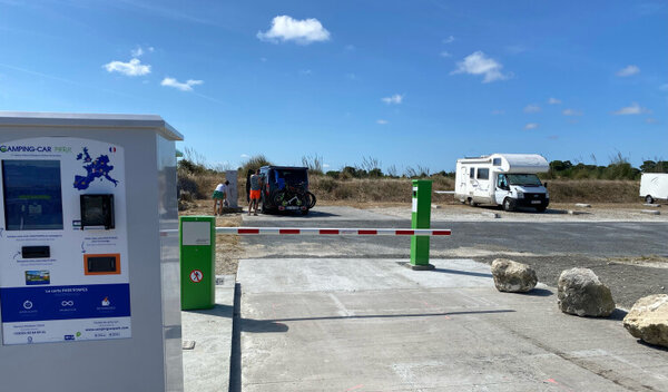 Aire de camping-car de Port-Médoc (Gironde)