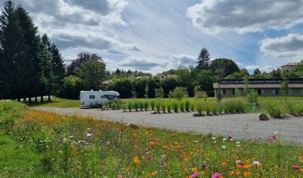 Aire de camping-car de Cieux (Haute Vienne)