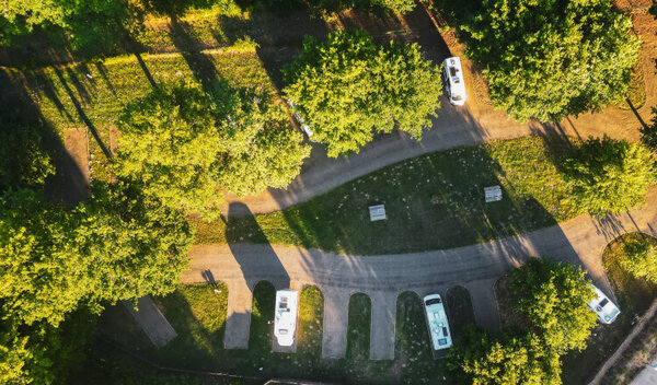 Aire de camping-car de Pontenx-les-Forges (Landes)