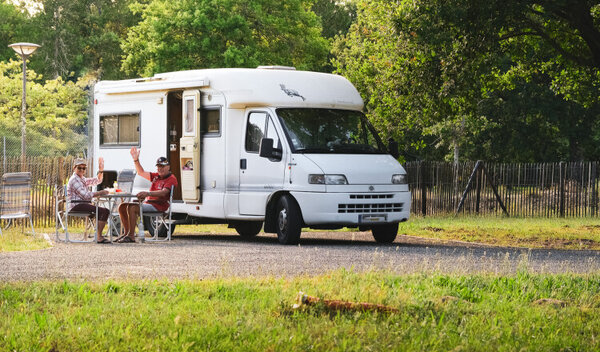 Aire de camping-car de Pontenx-les-Forges (Landes) — Photo 2
