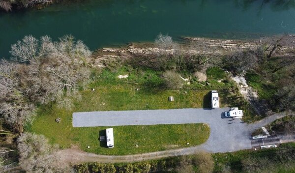 Aire de camping-car de Montfort (Pyrénées Atlantiques)