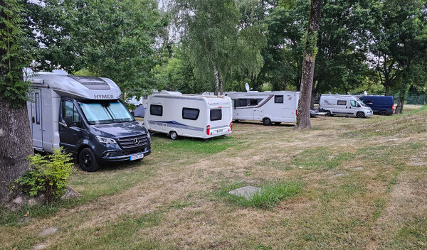 Aire de camping-car de Morlaas (Pyrénées Atlantiques)