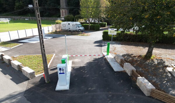 Aire de camping-car de Aubin (Aveyron) — Photo 2