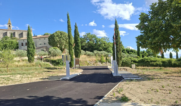 Aire de camping-car de Barjac (Gard) — Photo 3