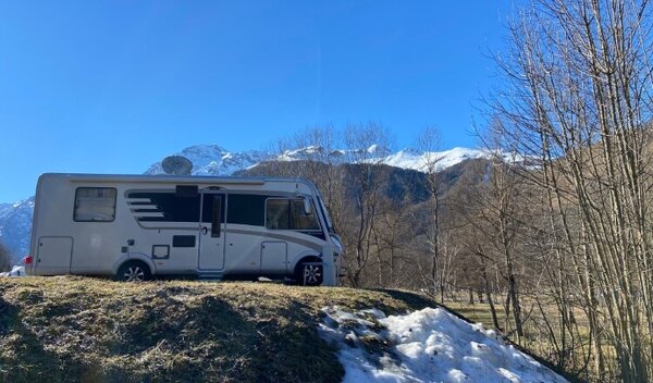 Aire de camping-car de Loudenvielle (Hautes Pyrénées) — Photo 2