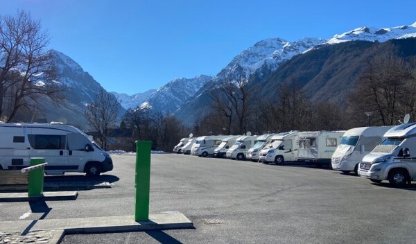 Aire de camping-car de Loudenvielle (Hautes Pyrénées) — Photo 3