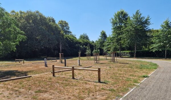 Aire de camping-car de Maubourguet, l'Echez (Hautes Pyrénées) — Photo 2