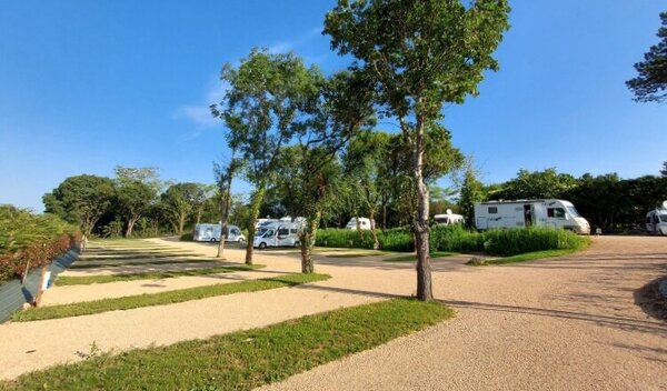 Aire de camping-car de Rignac, route de Rocamadour (Lot)