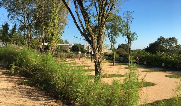 Aire de camping-car de Rignac, route de Rocamadour (Lot) — Photo 2