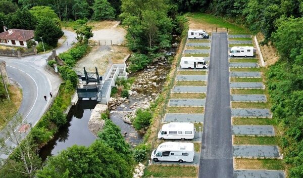 Aire de camping-car de Mazamet (Tarn) — Photo 2