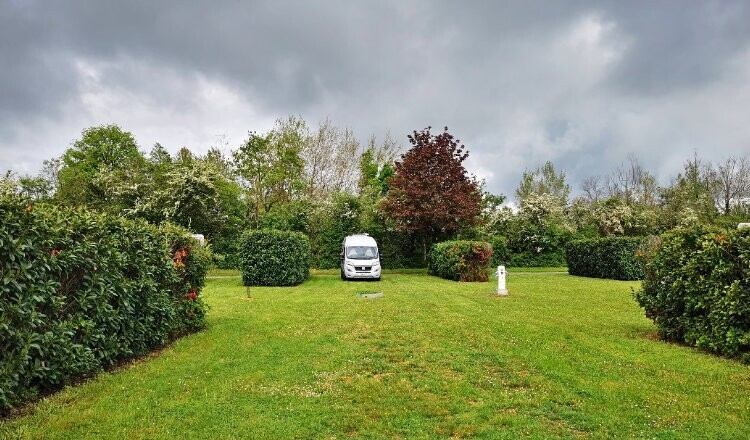 Aire de camping-car de La Bruère-sur-Loir (Sarthe) — Ställplats in La Bruère sur Loir