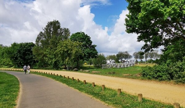 Aire de camping-car de la Flèche, La Monnerie (Sarthe) — Photo 3