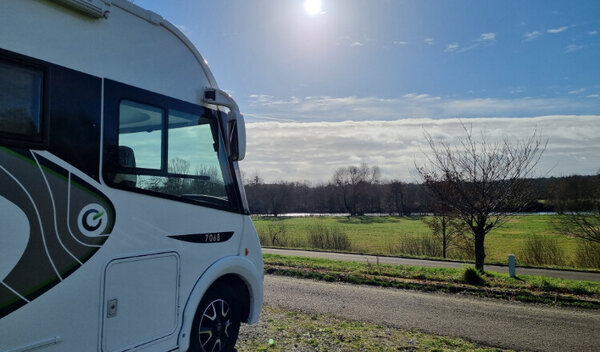 Aire de camping-car de Luché-Pringé (Sarthe)