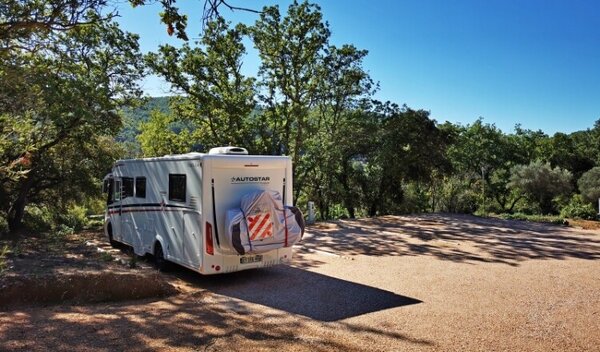 Aire de camping-car de Cabasse, L'Abbaye (Var) — Photo 3