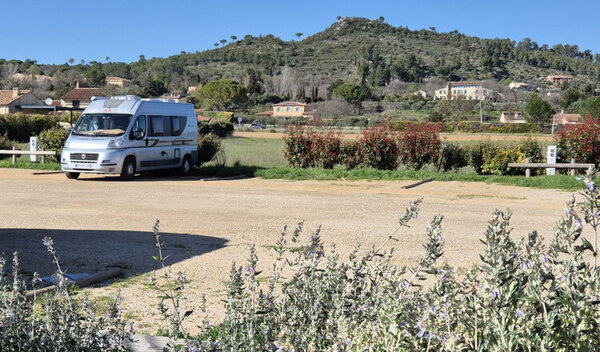 Aire de camping-car de Camps-la-Source (Var)