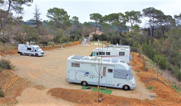 Aire de camping-car de Thoronet, L'Abbaye (Var) — Photo 3