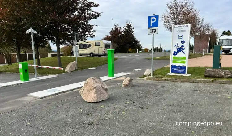 Aire de camping-car de Auerbach (Vogtlandkreis) — Bobilplass in Auerbach