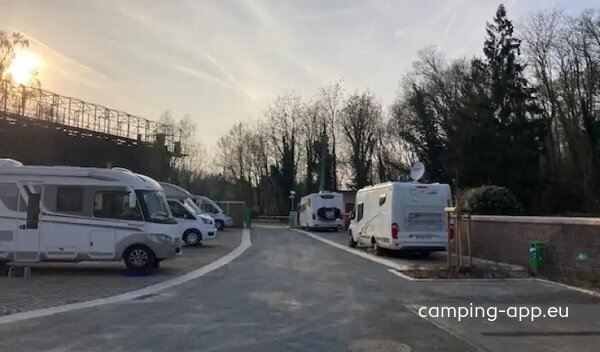 Aire de camping-car de Lessines (Hainaut)