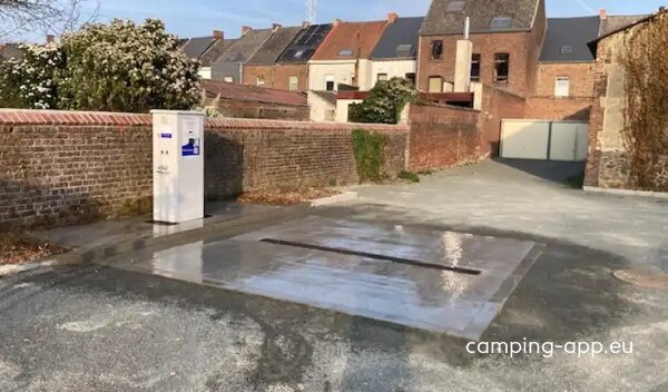 Aire de camping-car de Lessines (Hainaut) — Photo 4