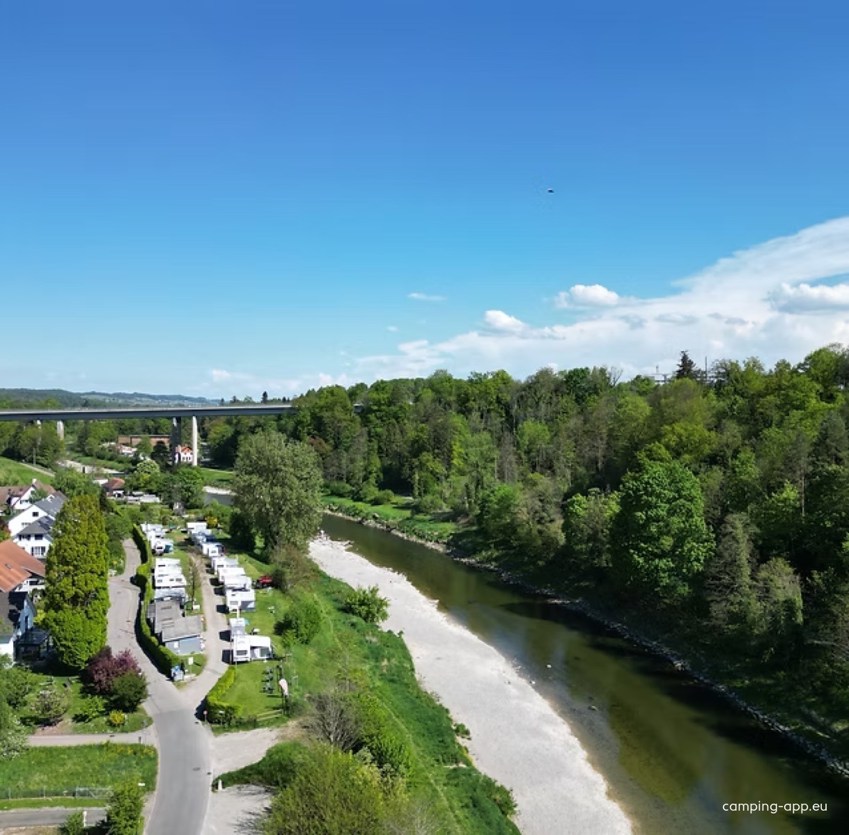 Camping Rässenwies — Sítio de acampamento in Kleinandelfingen