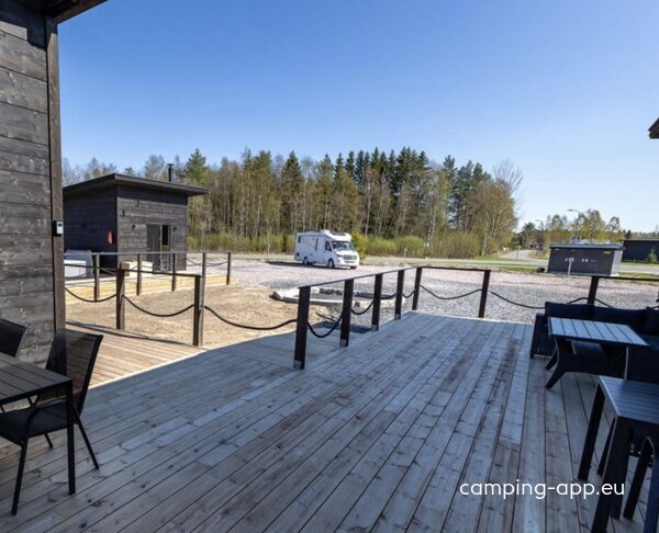 Stellplatz Black Sauna