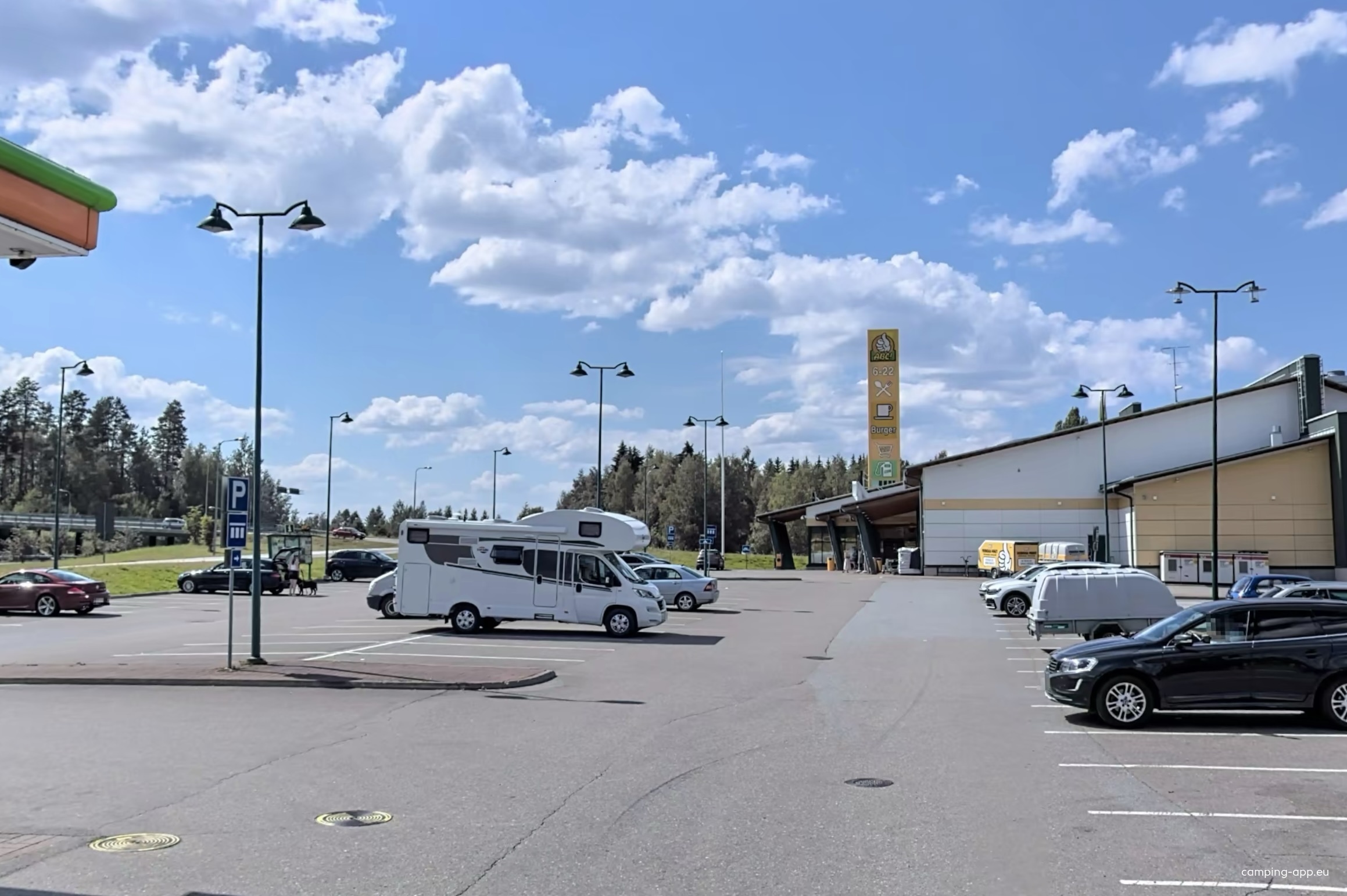 Parkplatz ABC Pieksämäki — Sítio para autocaravanas in Pieksämäki