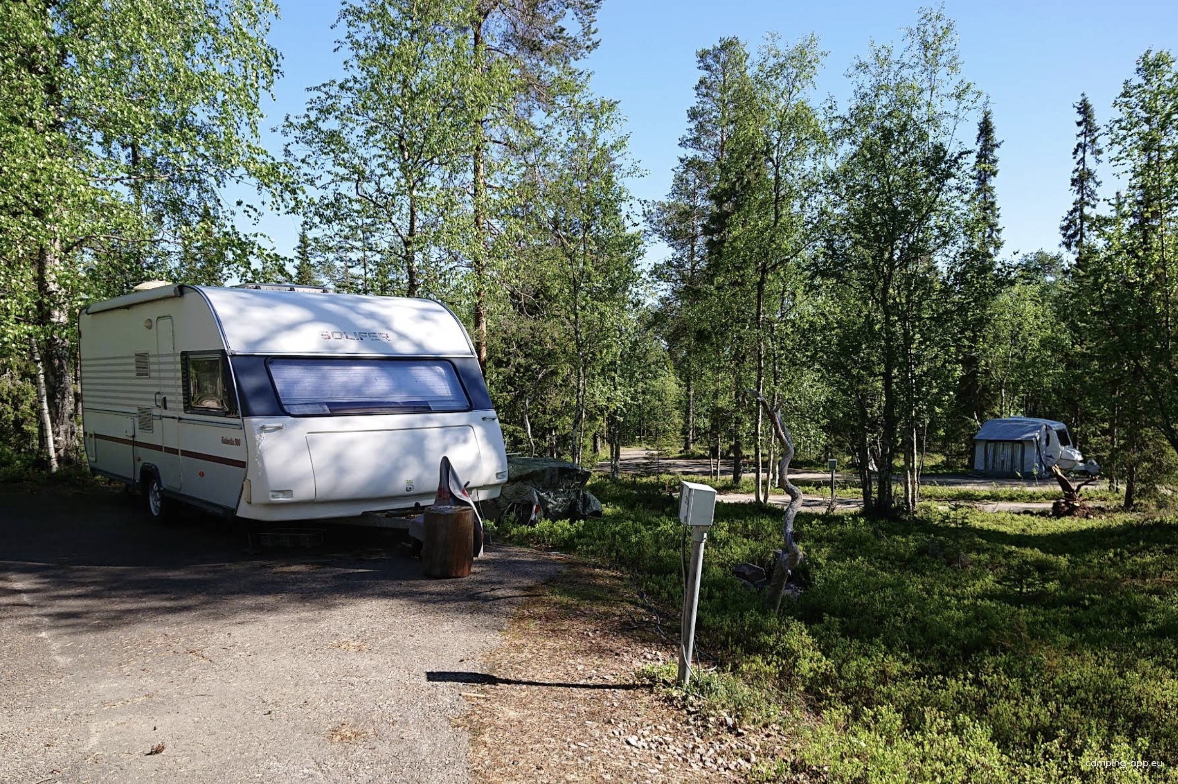 Luosto Caravan-Puisto — Camping Site in Luosto